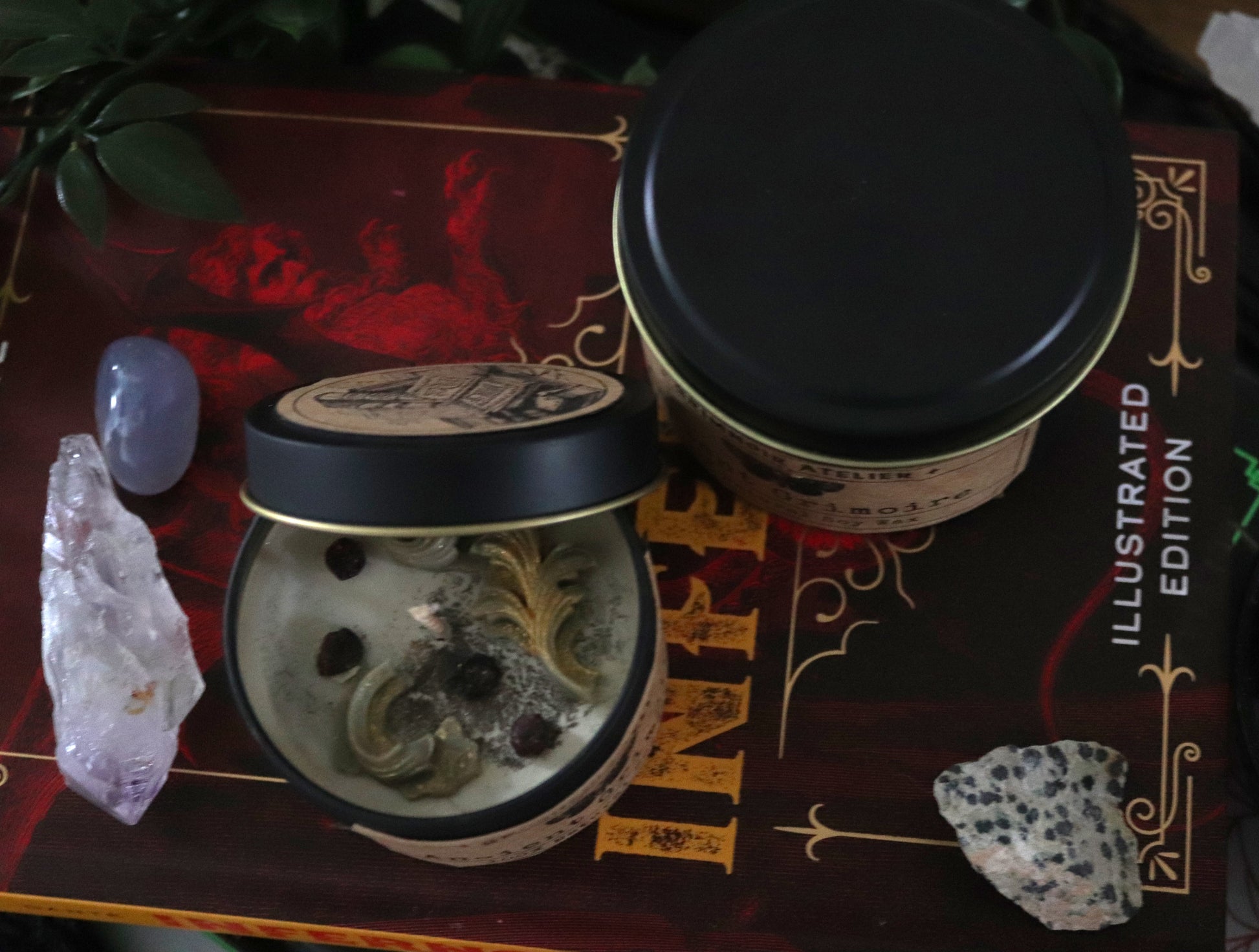 Ancient Grimoire Candle image 0